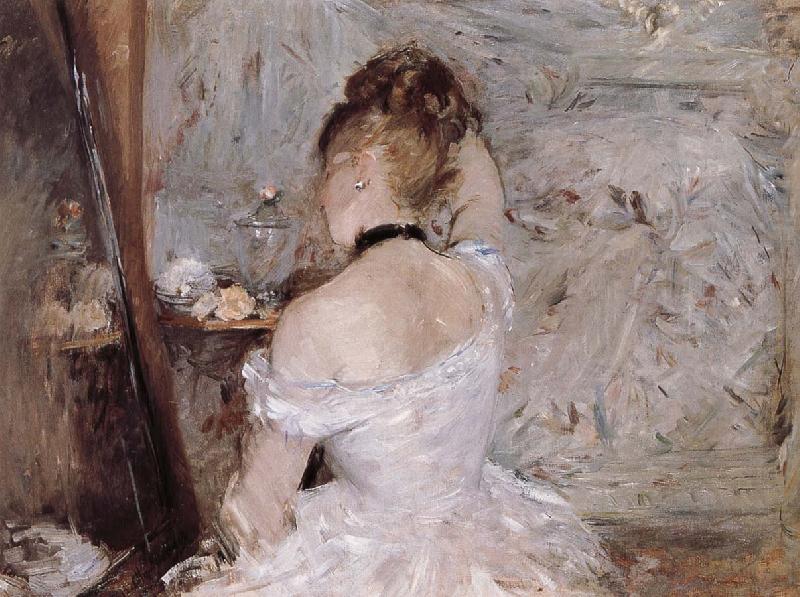 The woman is dressing the hair, Berthe Morisot